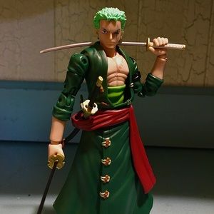 Anime hero’s Roronoa Zoro action figure